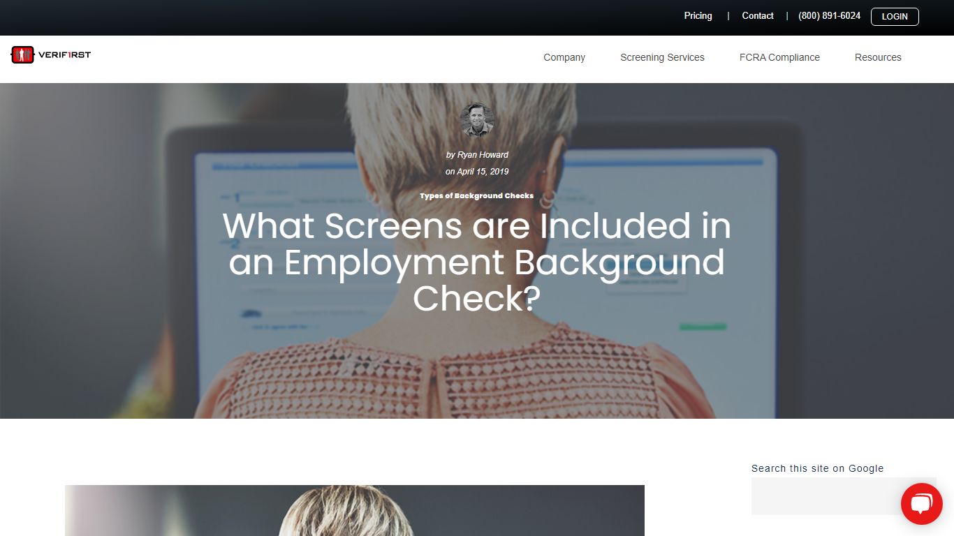 What Screens are Included in an Employment Background Check? - VeriFirst